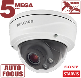 Beward SV3215DVZ (2.8-11) 5Mp Купольная IP-камера