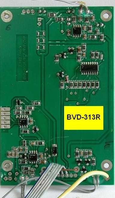 ЗИП БВД - 313Т Плата печатная в сборе без динамика и микрофона, готовая к установке