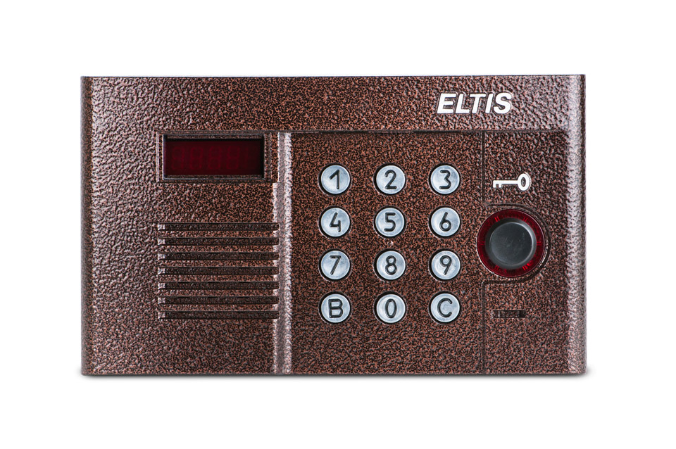 ELTIS DP400 - RD16 Блок вызова домофона, горизонтальное исполнение