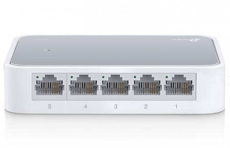 TP-Link TL-SF1005D Настольный коммутатор с 5 портами 100 Мбит/с.