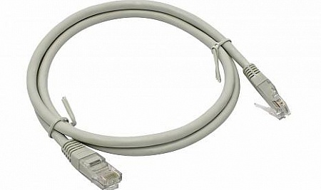 DATAREX RJ45-RJ45 F/UTP Cat.5e LSZH нг(А)-HF (DR-191001) Патч-корд (коммутационный шнур), 0.15м, серый